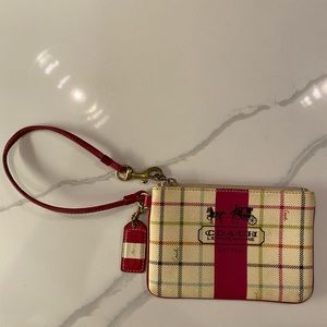 Coach Wristlet — Multi Color